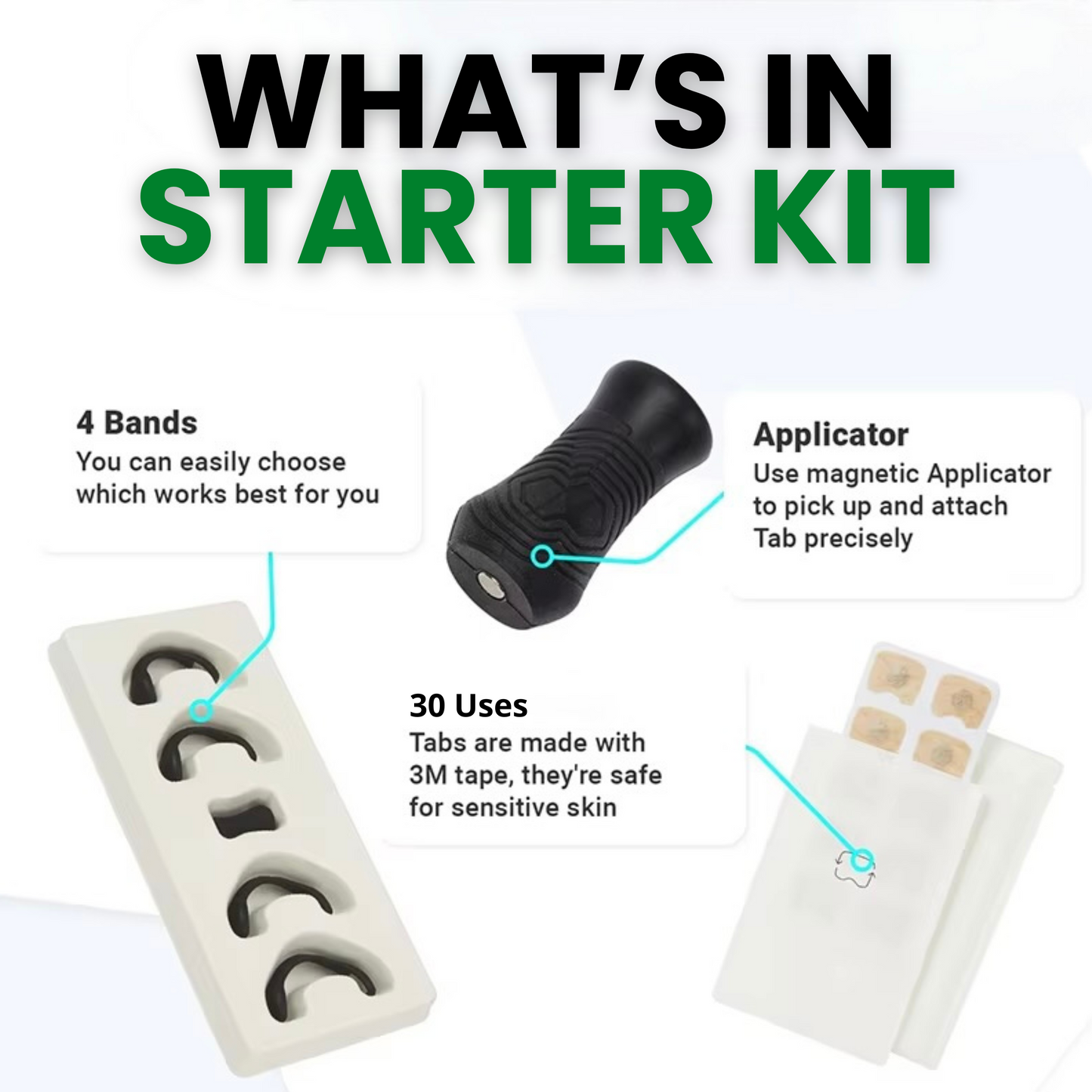 OxyBreather™ - Magnetic Nasal Strip Kit